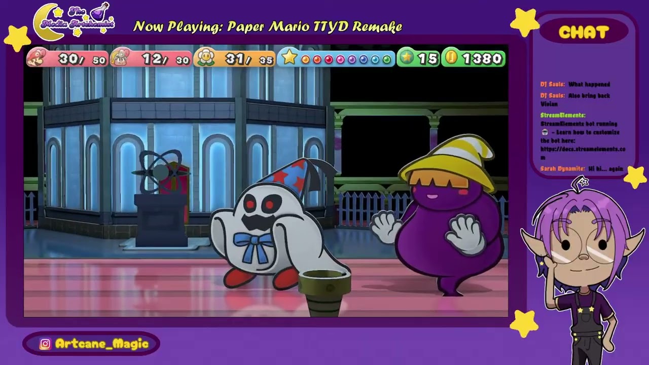 The Shadow Palace!  Paper Mario TTYD Remake, After The OBS Crash XD