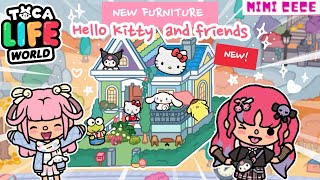 Xây Nhà Hello Kitty And Friends Bằng Nội Thất Mới Siêu Dễ Thương Cùng Tụi Mình