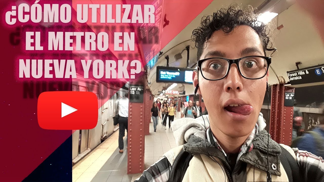 ¿Cómo usar el metro Ⓜ️ y pagar el autobús 🚍 en NY? ¡Perdido en Nueva York!  || By Yabs