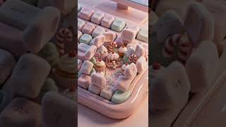 Creating Magical Miniature Worlds Inside a Keyboard! 🌌 3D Isometric Art