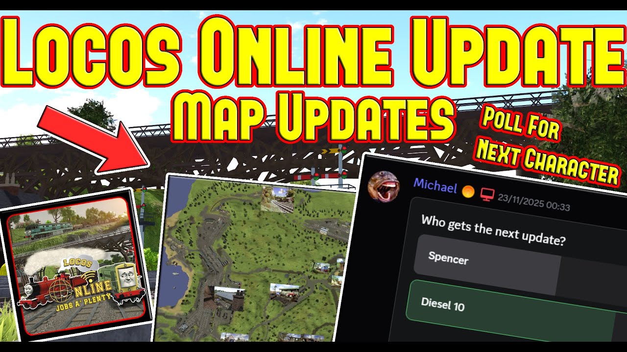 Maps Loco Roblox | Locos Online | Map Update + News About Next Engine Update ...