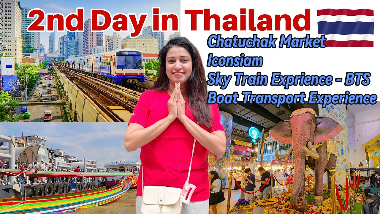 2nd Day in Thailand - Bangkok  #chatuchakweekendmarket #iconsiam #thaifood #bolt #shoppinginbangkok