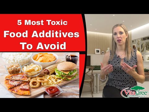 5 Most Toxic Food Additives to Avoid : Carcinogenic foods to avoid - VitaLife Show Episode 119