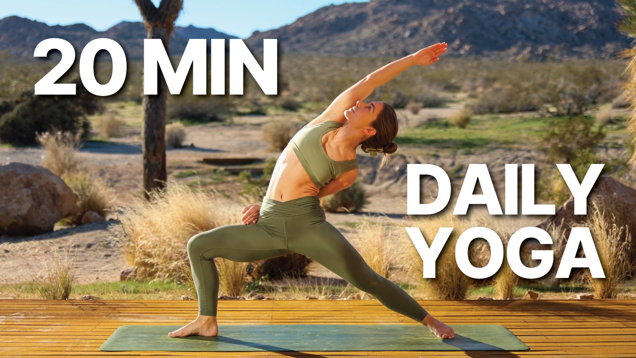 20 Min Daily Yoga Flow | Everyday Full Body Yoga For All Levels