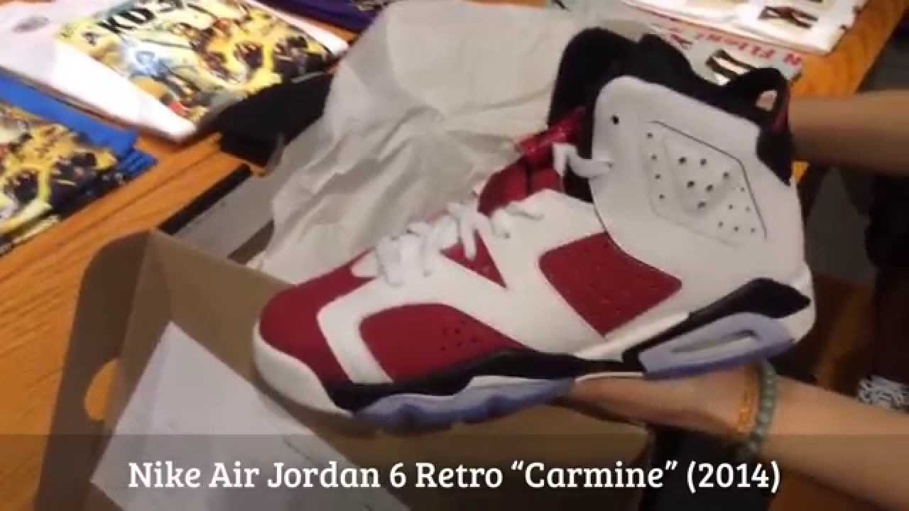 air jordan 6 retro carmine 2014