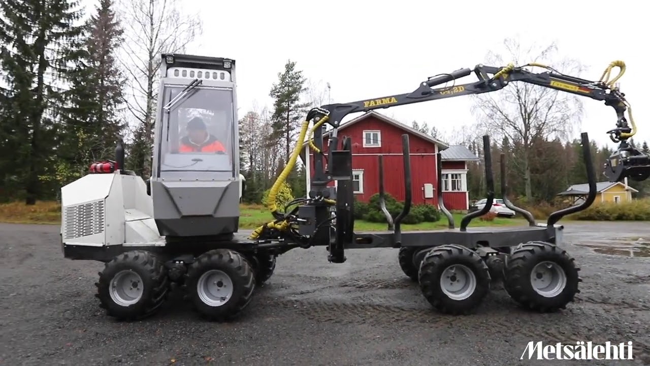Tutustuimme Usewoodin Logmaster-pienmetsäkoneeseen | Metsälehti