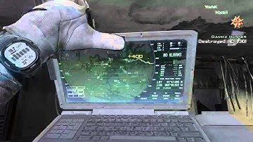 MW3 taking a AC130 down with a predator missile