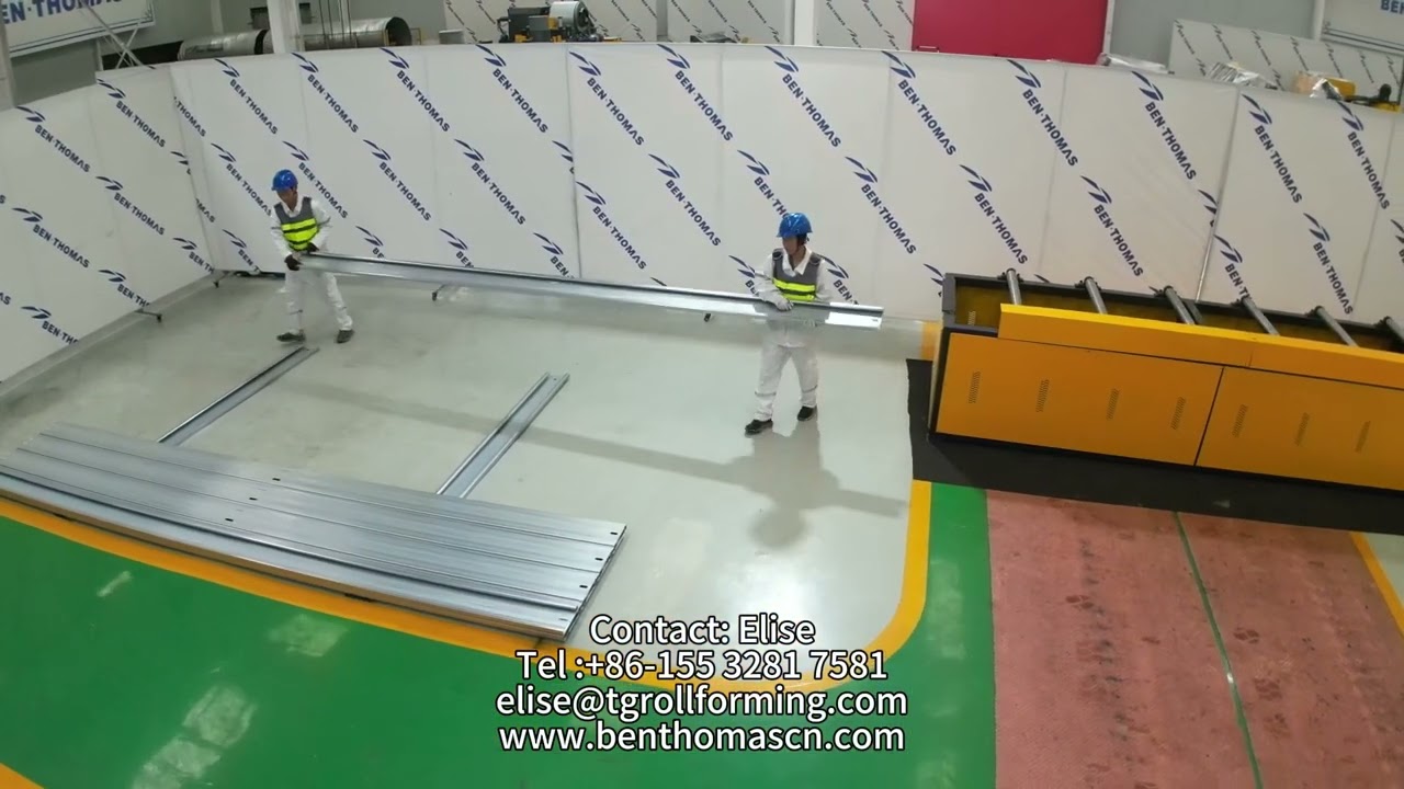 Steel coil rolling machine Coil system for roll former Metal Rollforming Systems