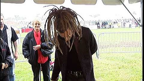 120 Degree sword swallowing world record - Dai Andrews