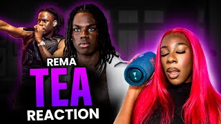 REMA – TEA REACTION 🔥 THIS SONG IS DIFFERENT! | Rema TEA Official Music Video Reaction