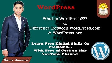 What Is WordPress | Difference B/W WordPress.com & WordPress.org | WordPress Tips & Tricks 2025