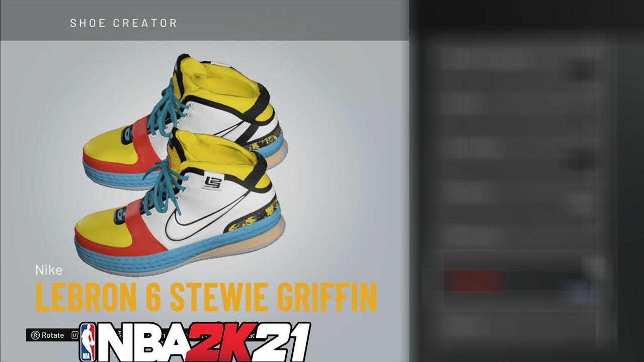 NBA 2K21 LeBron 6 Stewie 🔌🔥👟 -