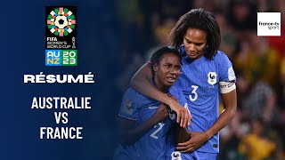 Coupe du monde (F) : le résumé d'Australie vs France