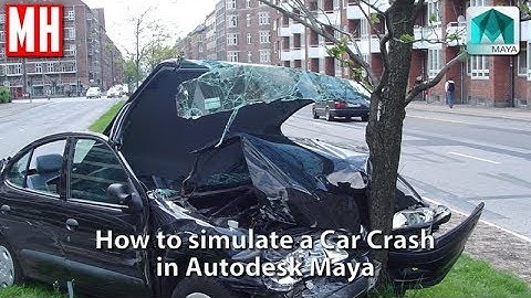Maya tutorial : How to simulate a Car Crash