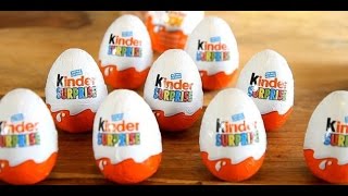 Surprise Egg Opening Kinder Surprise ,With the nicest surprises