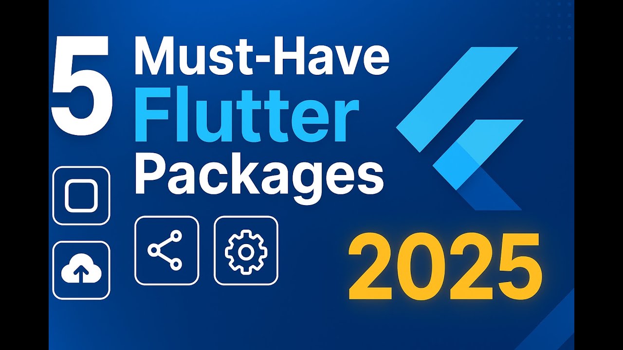 Top 5 Flutter Packages in 2025 🚀 (Boost Your App Development)