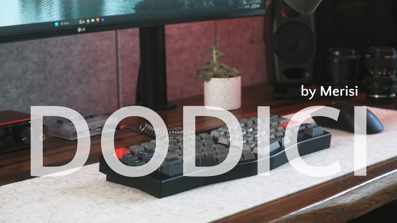 Merisi Dodici Cherry Hyperglide Black Keyboard Typing Sounds