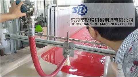 SR-HCF continuous fomaing line