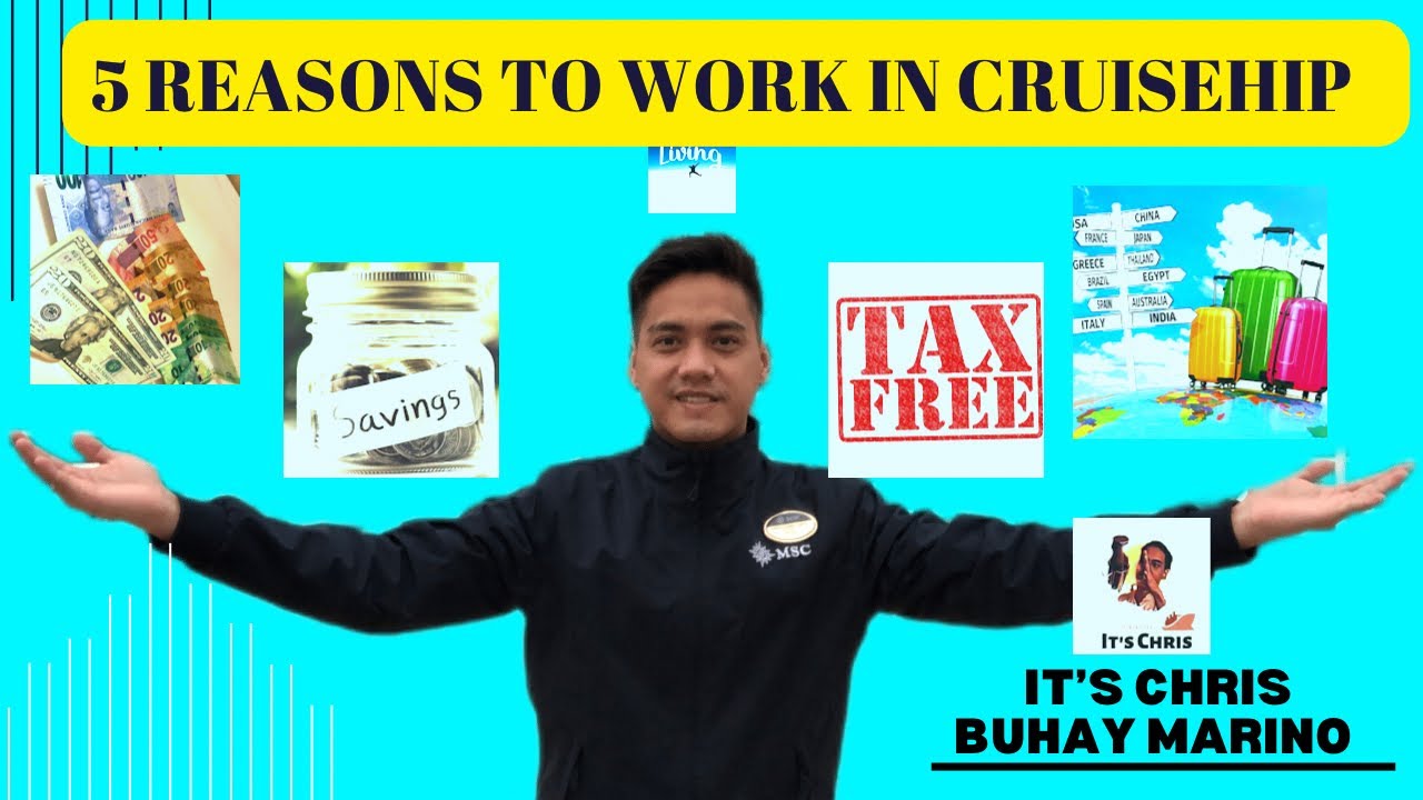 Reasons to work in Cruiseship, Free to travel around the world