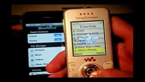 iBlueNova-Transfer files for Apple Iphone and Ipod Touch User Guide