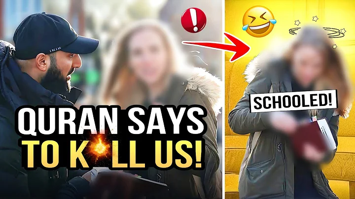 “🔥✝️ Christian Woman Claims Quran Teaches M**der – Muslim’s Epic Response BACKFIRES BADLY on Her! 💥”