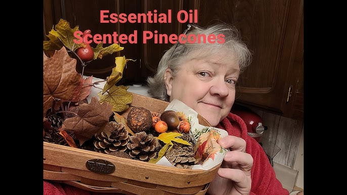 DIY HOMEMADE SCENTED PINE CONES