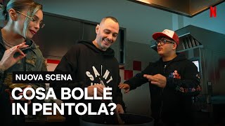 Cosa stanno cucinando GEOLIER, ROSE VILLAIN e FABRI FIBRA? NUOVA SCENA | Netflix Italia