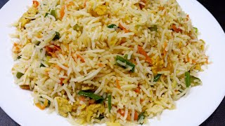 Fried Rice Recipe | Veg & Eggs Fried Rice | Chinese Rice Recipe | Simple And Easy Cooking