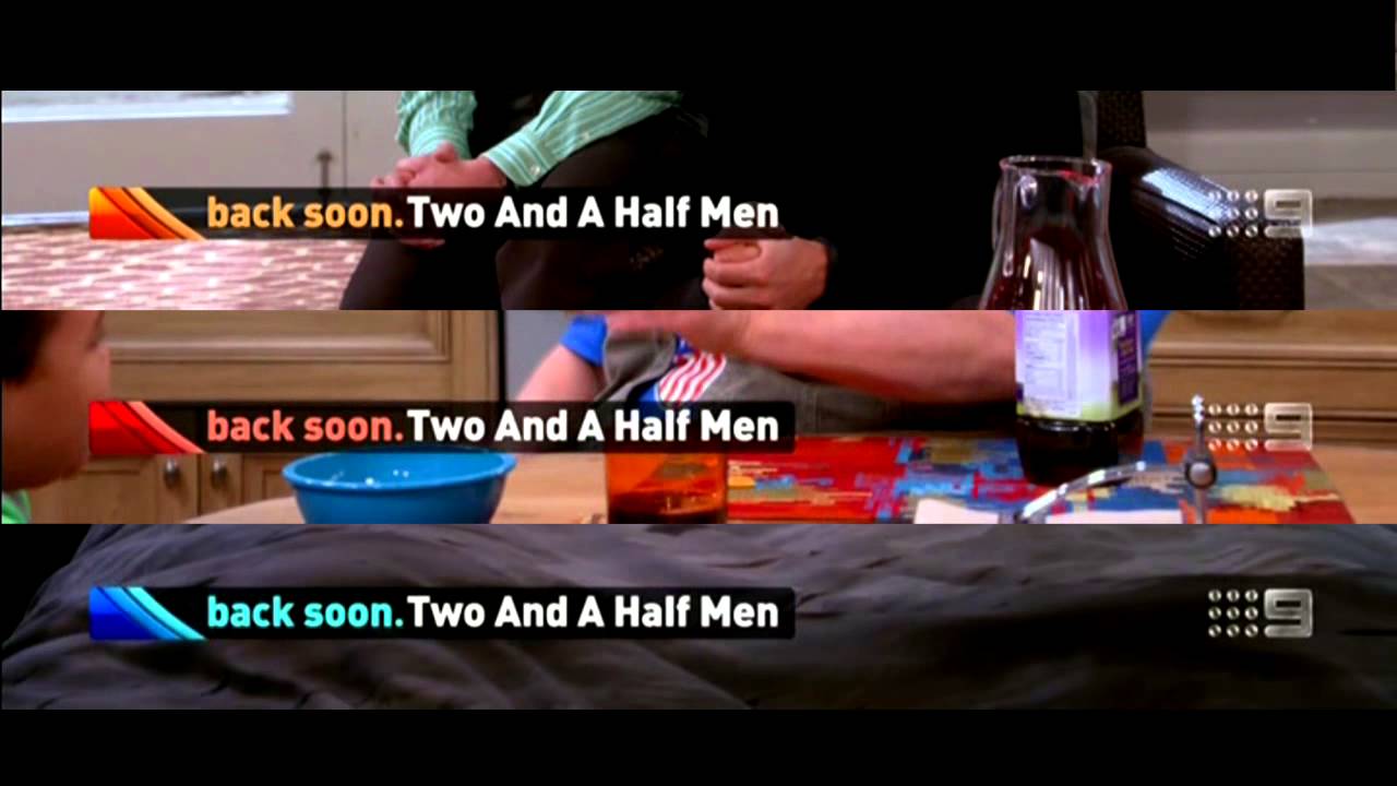 Channel Nine Back Soon Straps for 'Two and a Half Men' (3.8.2015