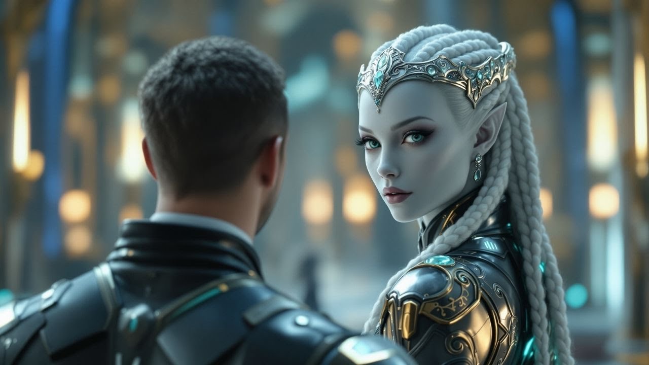 «Убери руки от моей задницы, человек», — сказала инопланетная принцесса. Затем она тайно пригласи...