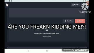 Fakeyou.AI Speaking Is Not Working