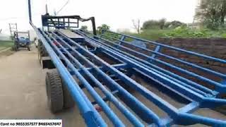 bullmate round bale handling hydrolic trolley