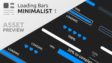 Loading Bars - Minimalist 1 - Asset Preview