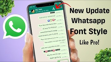 Whatsapp Font Style Kaise Change Kare | WhatsApp Font Change (New Update) 2023