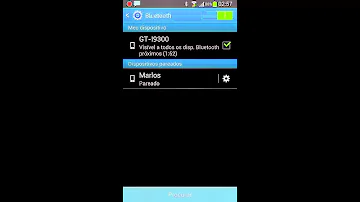 Como deixar Bluetooth invisível?