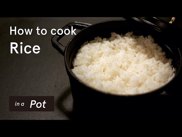 How to Cook Delicious Rice Using an Iron Rice Pot - Globalkitchen Japan