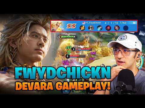 LEARN THE BEST WAY TO PLAY DEVARA ft FWYDCHICKN #honorofkings #hok #hokesports