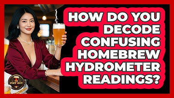 How Do You Decode Confusing Homebrew Hydrometer Readings? - The Pint Guy