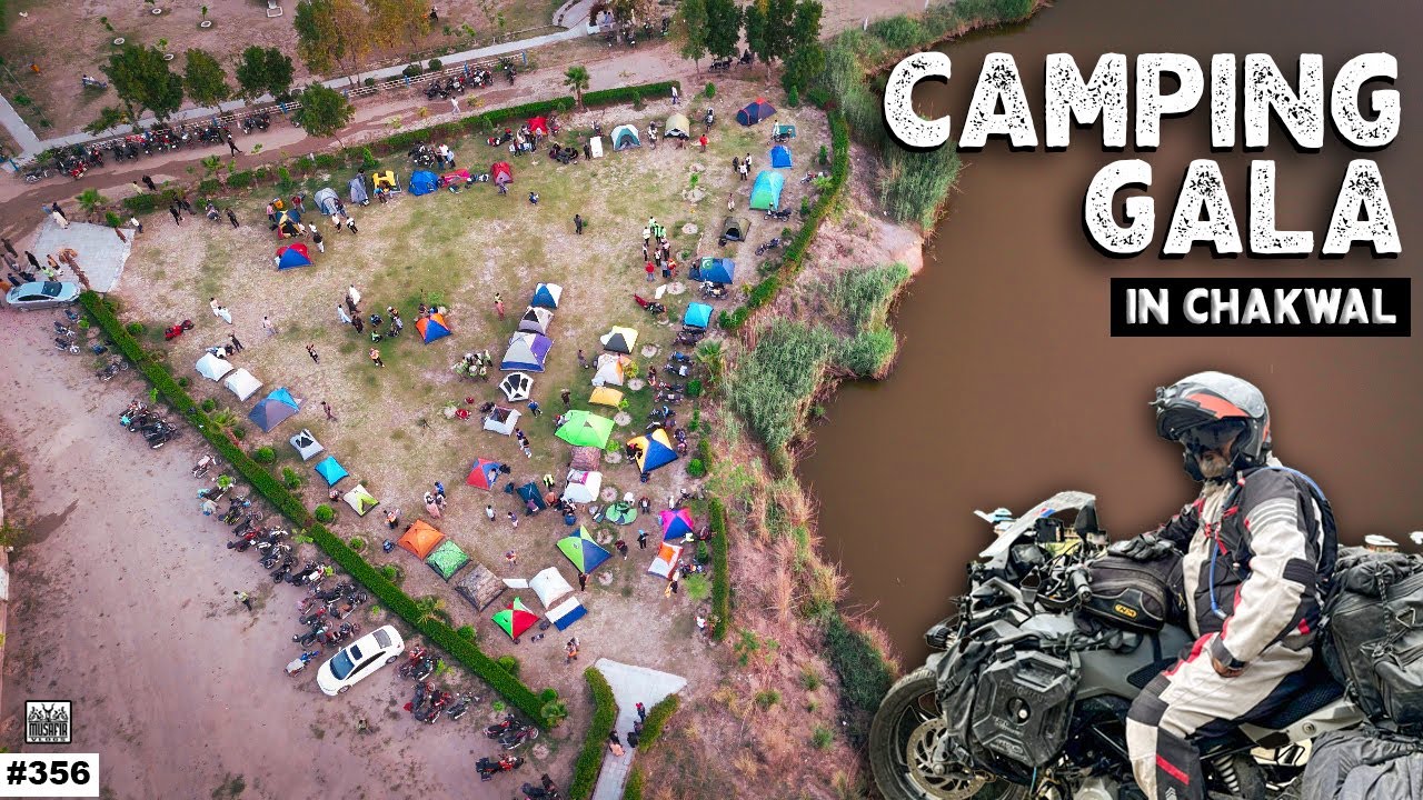 Chakwal Camping Gala with Bikers Community with english subtitles