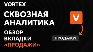 Vortex – сквозная аналитика для Telegram. Обзор вкладки «Продажи»