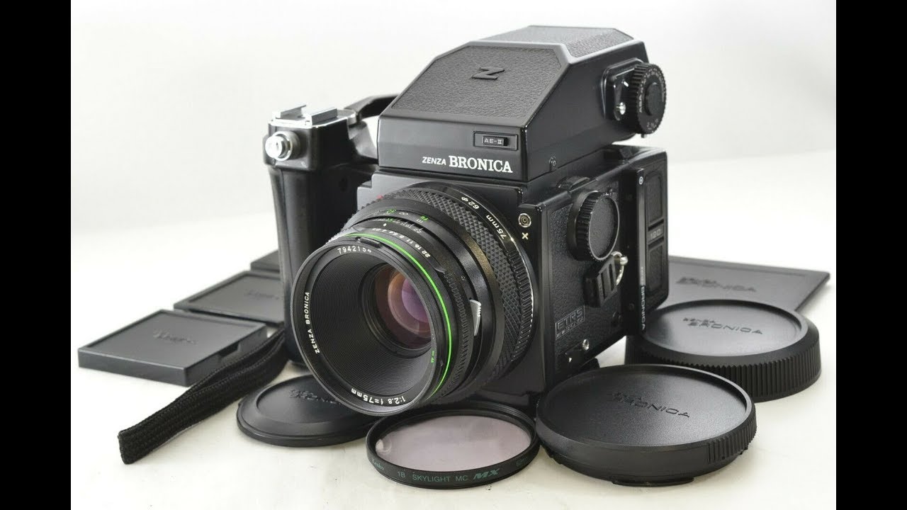 Recommended film camera collection Bronica ETR-Si AE-II Zenzanon