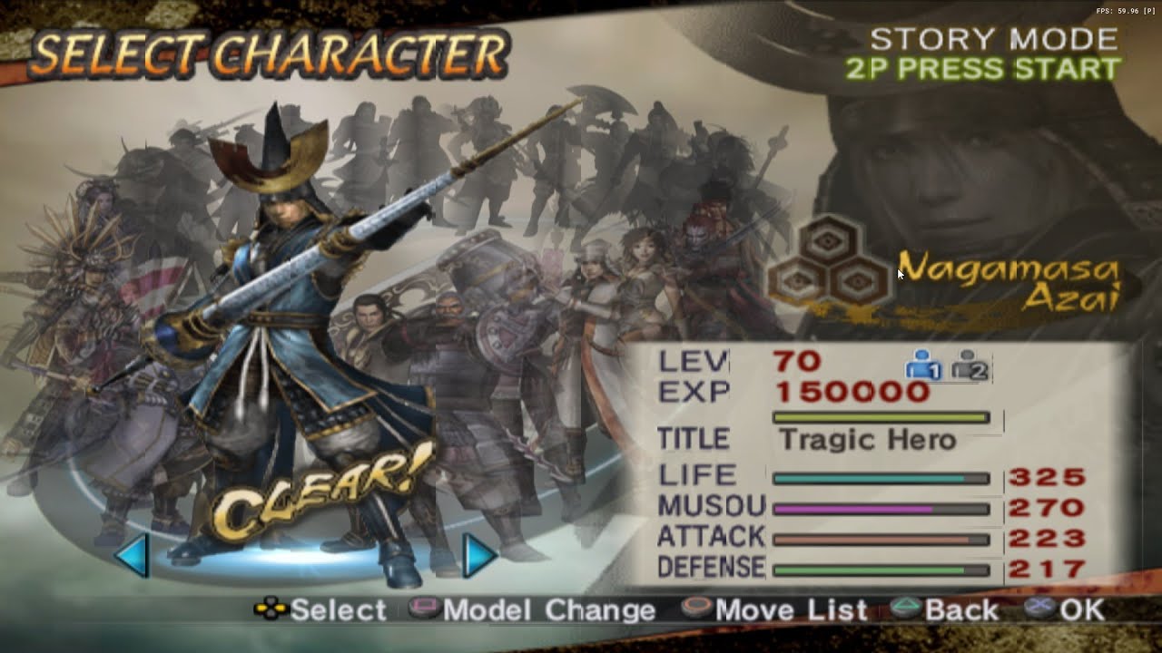 Samurai Warriors 2: Xtreme Legends Nagamasa PT 3: Defense of Odani Castle (Hard)