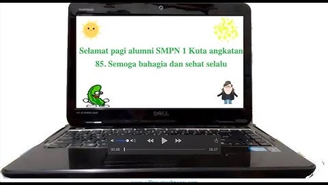 Make animation in 4 minutes, free, using Notepad - Membuat animasi gratis dalam 4 menit dengan Atom