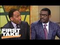 Stephen A. Smith Clashes With Michael Irvin Over Tony Romo | First Take | March 24, 2017