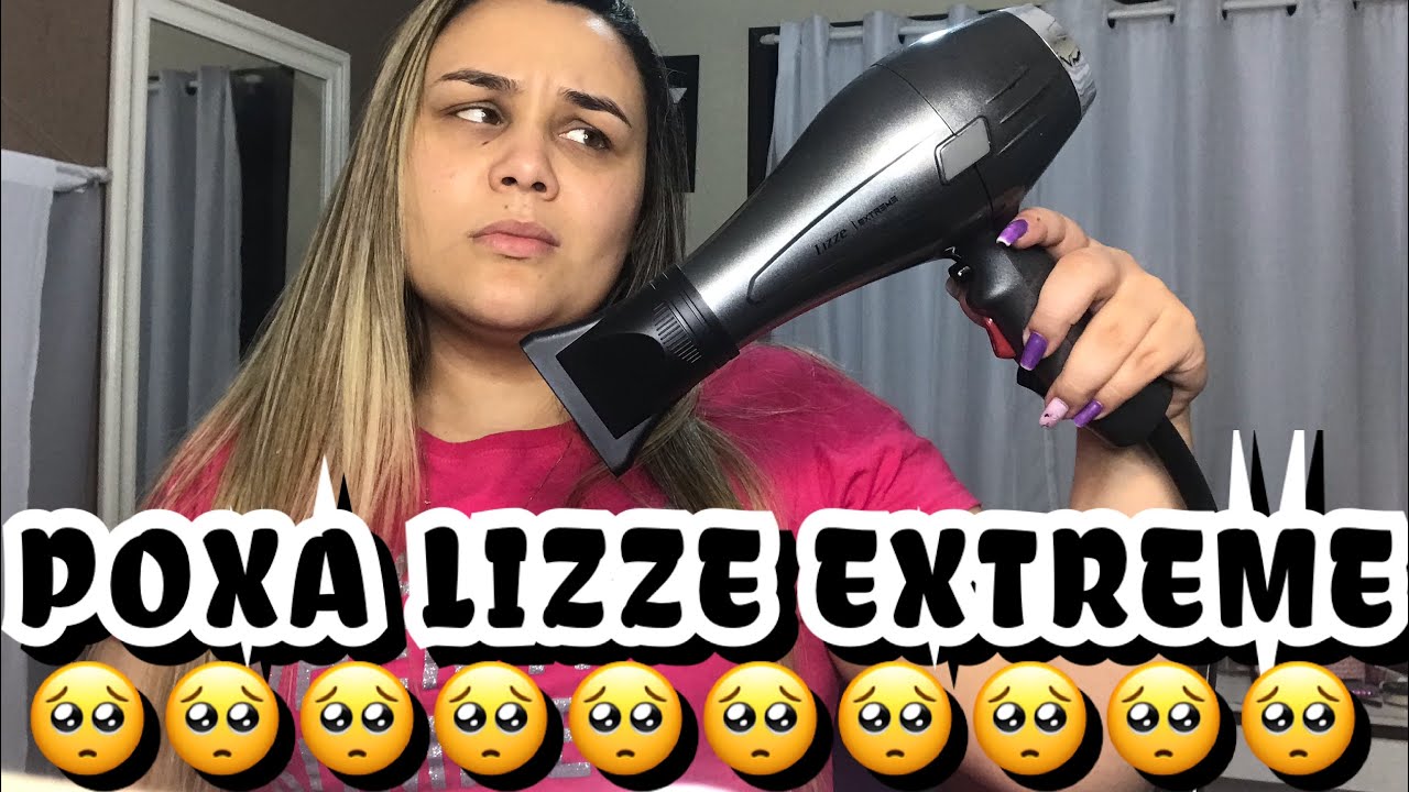 SECADOR LIZZE EXTREME SECA MAIS RÁPIDO O CABELO?
