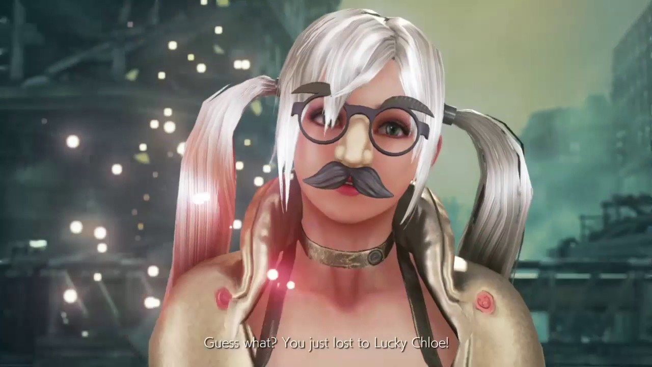 Tekken 7 custom Lucky Chloe Treasure Mode - YouTube