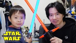 これはオススメ！Disneyのカイロ・レンのライトセーバーとレイのライトセーバー STAR WARS Kylo Ren’s Lightsaber Rey’s Lightsaber