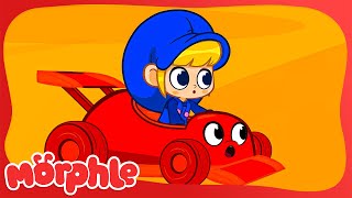 Morphle&#39;s Fantasy Race | Cars, Trucks &amp; Vehicles Cartoon | Moonbug Kids