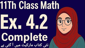 exercise 4.2 Class 11th  maths new book||New syllabus 2025
