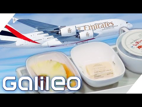 Woher kommt das Flugzeug-Essen? Der größte Flugzeug-Caterer der Welt | Galileo | ProSieben